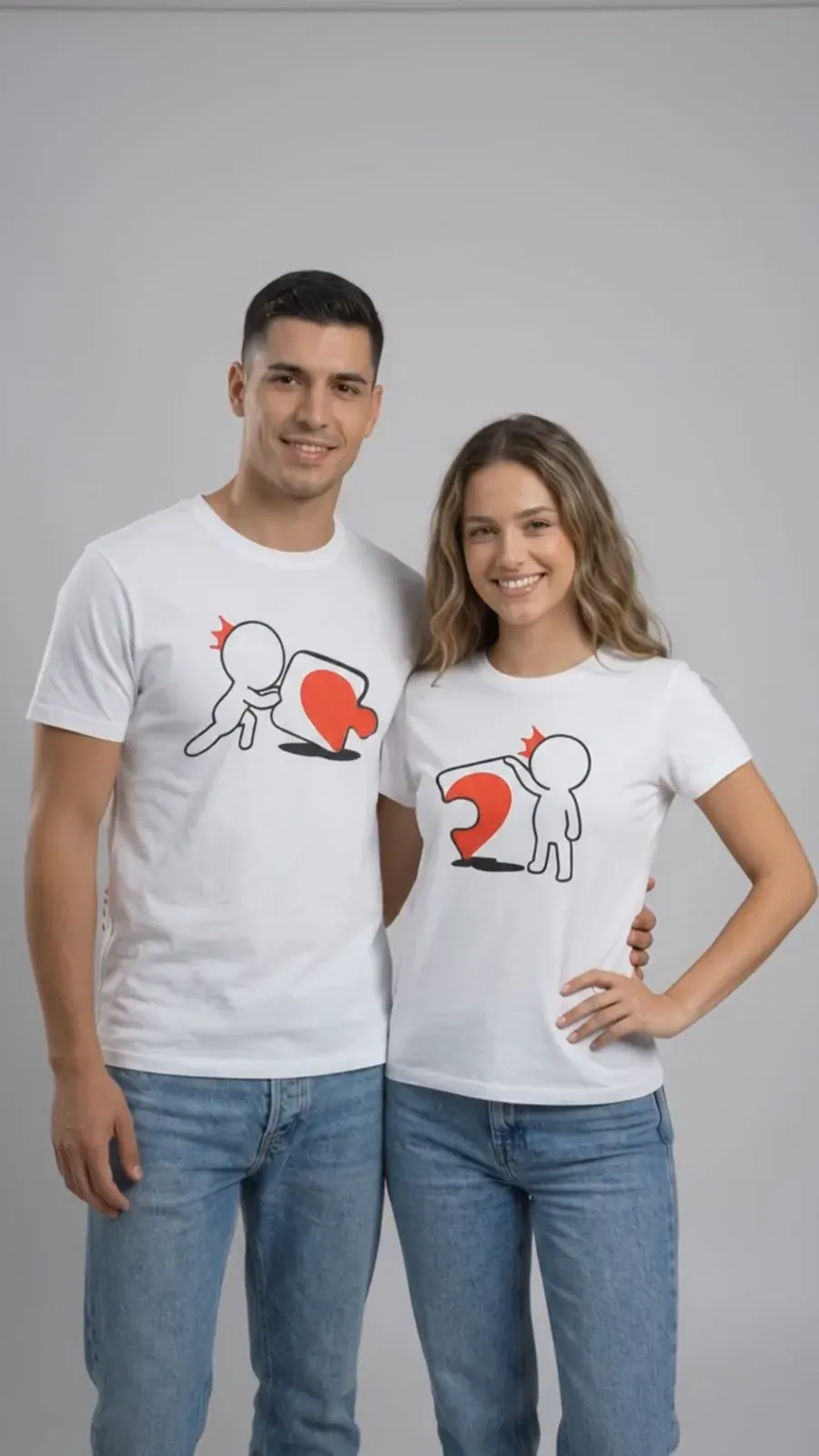 Ukradeno srce · Majice, bijela boja